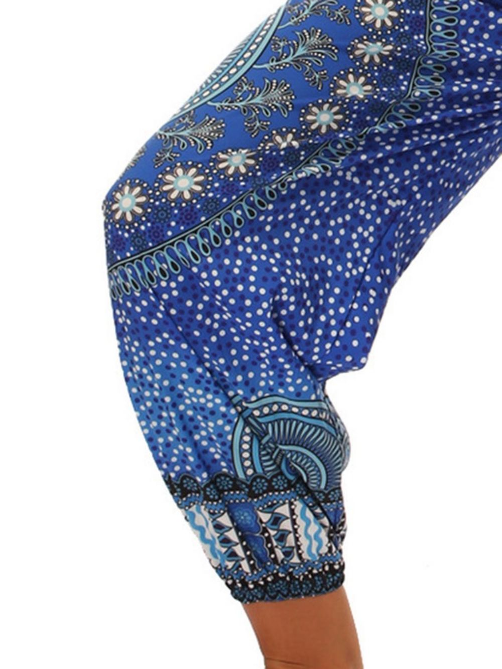 Boho Print Geometrische Yoga Harem Joggingbroek