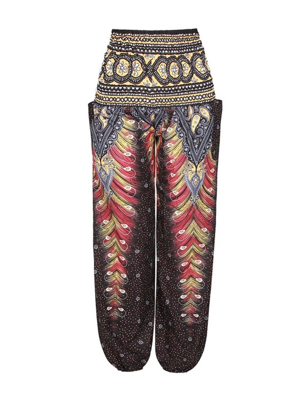 Boho Street Dance Yogabroek Met Geometrische Print