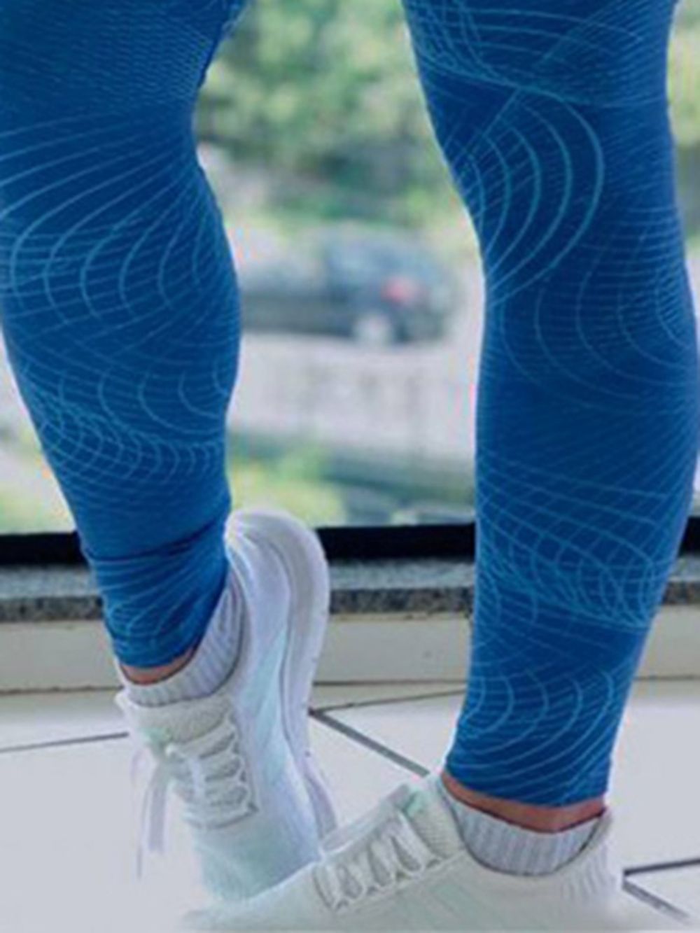 Dames Fitness Yoga Legging Met Hoge Taille En Volledige Lengte Tiktok Legging Met Hoge Taille