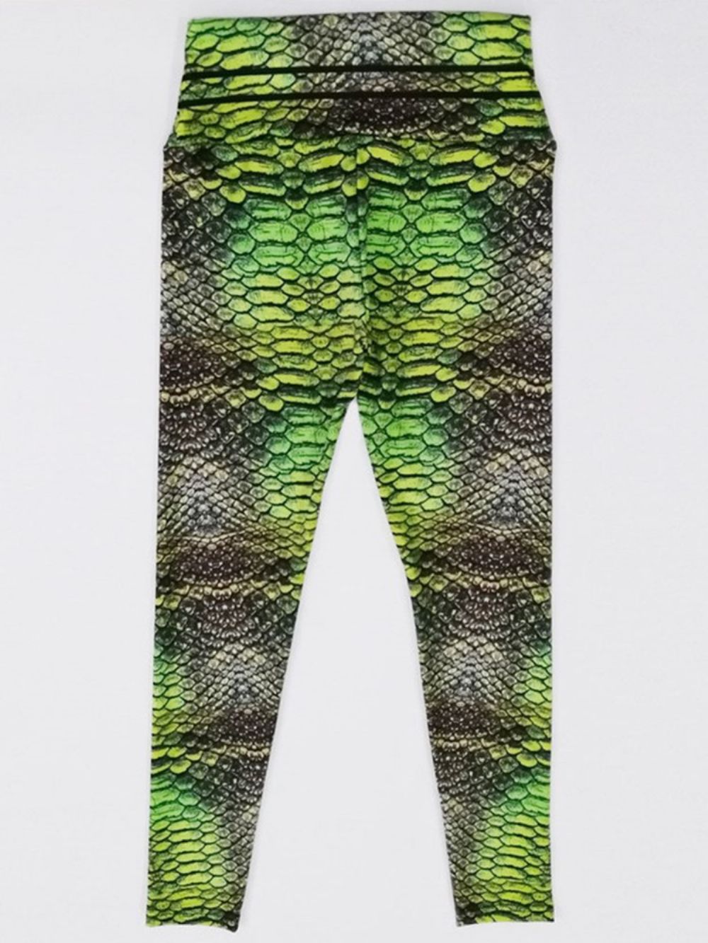 Dames Serpentine Print Gym Sport Legging Met Hoge Taille Yoga Broek Hoge Taille Tiktok Legging