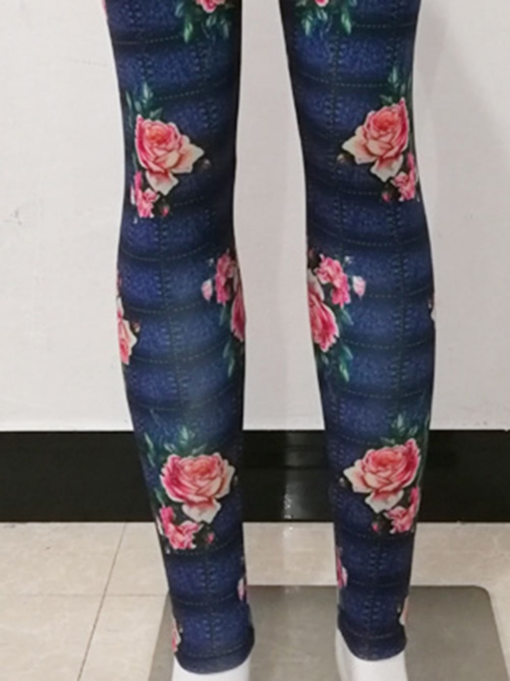 Gym Sport Fitness Bloemen Ademende Yoga Broek Hoge Taille Tiktok Leggings