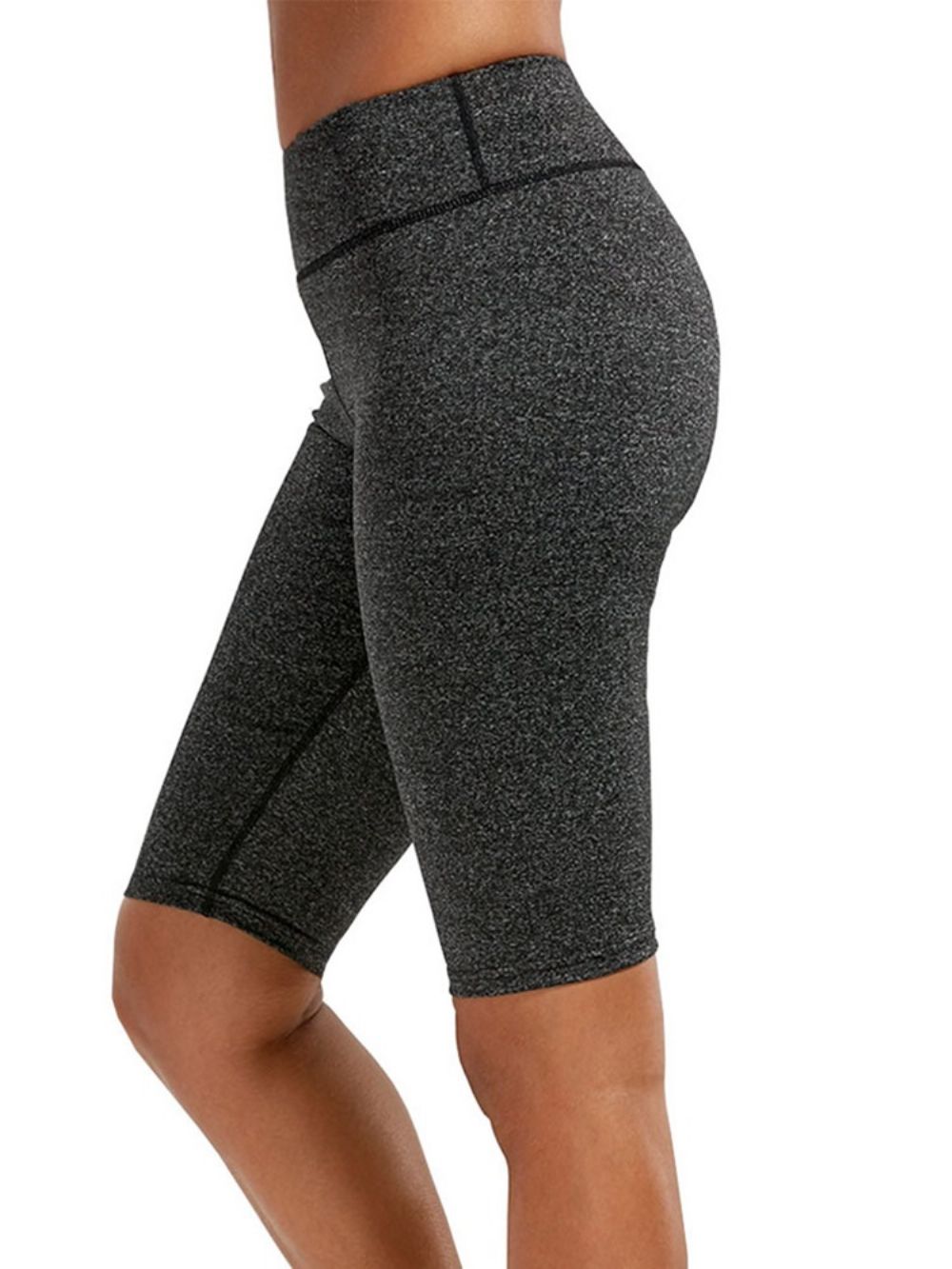 Gym Sport Naadloze Ademende Knielange Legging Yoga Broek Hoge Taille Tiktok Legging