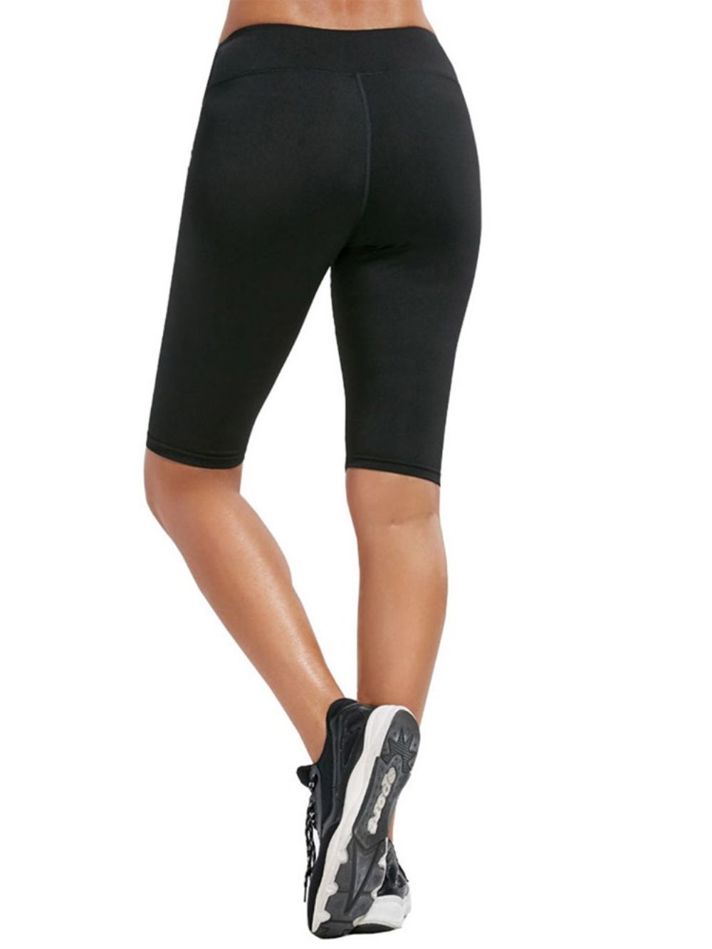 Gym Sport Naadloze Ademende Knielange Legging Yoga Broek Hoge Taille Tiktok Legging