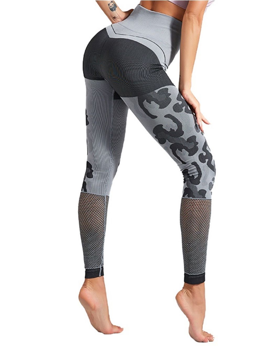 Nylon Running Spring Yoga Broek Hoge Taille Tiktok Leggings