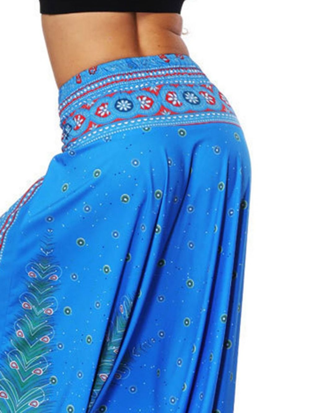 Print Losse Elastische Taille Dnace Yoga Harembroek