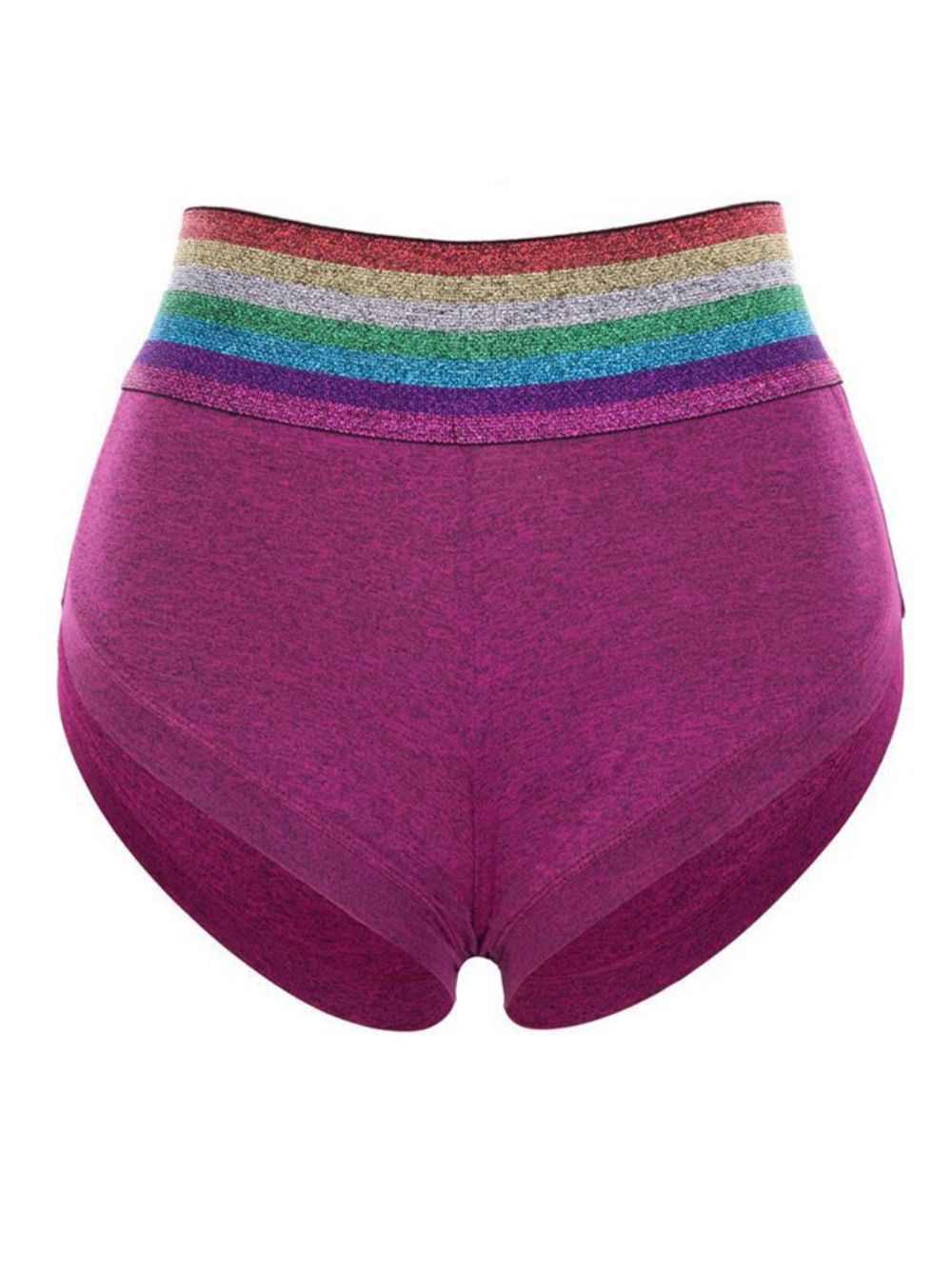 Rainbow Patchwork Shorts Zomer Gym Sport Yoga Broek