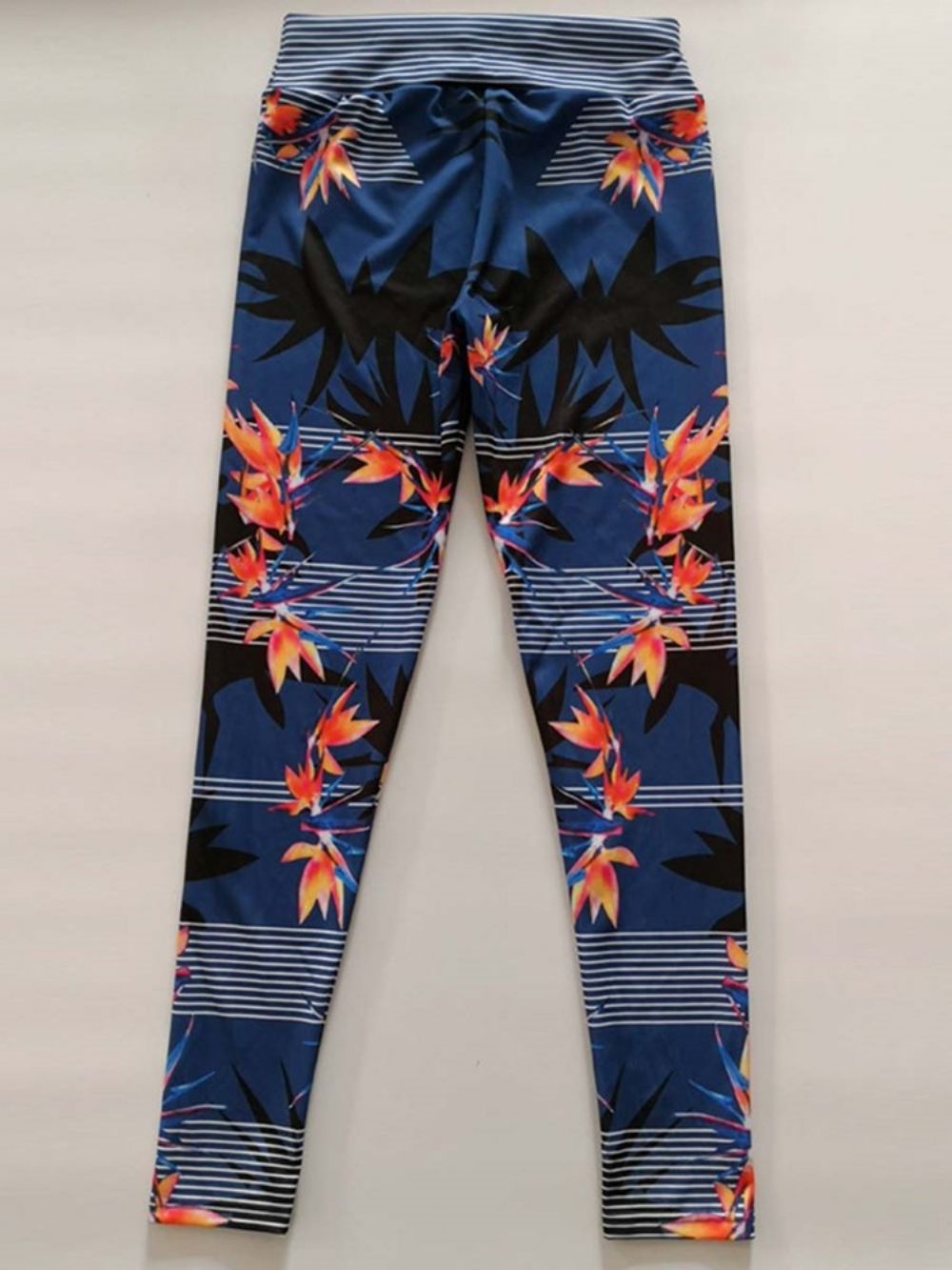 Sportlegging Dames Met Anti-Zweet En Bloemenprint