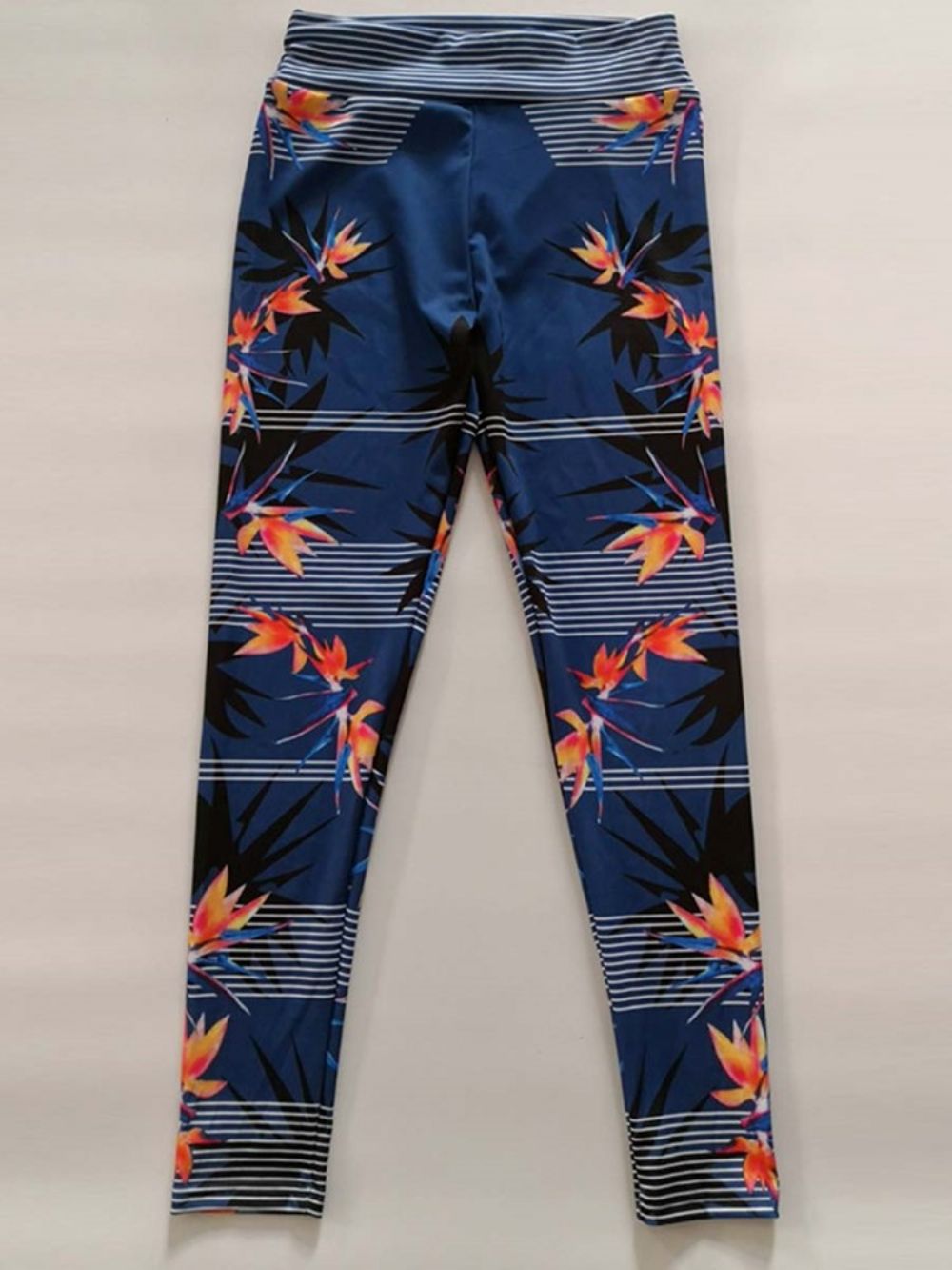 Sportlegging Dames Met Anti-Zweet En Bloemenprint