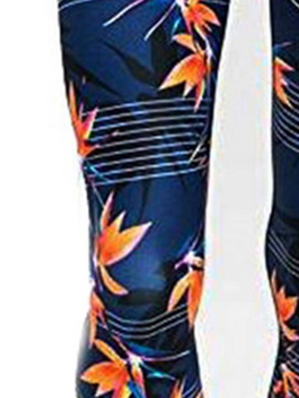 Sportlegging Dames Met Anti-Zweet En Bloemenprint