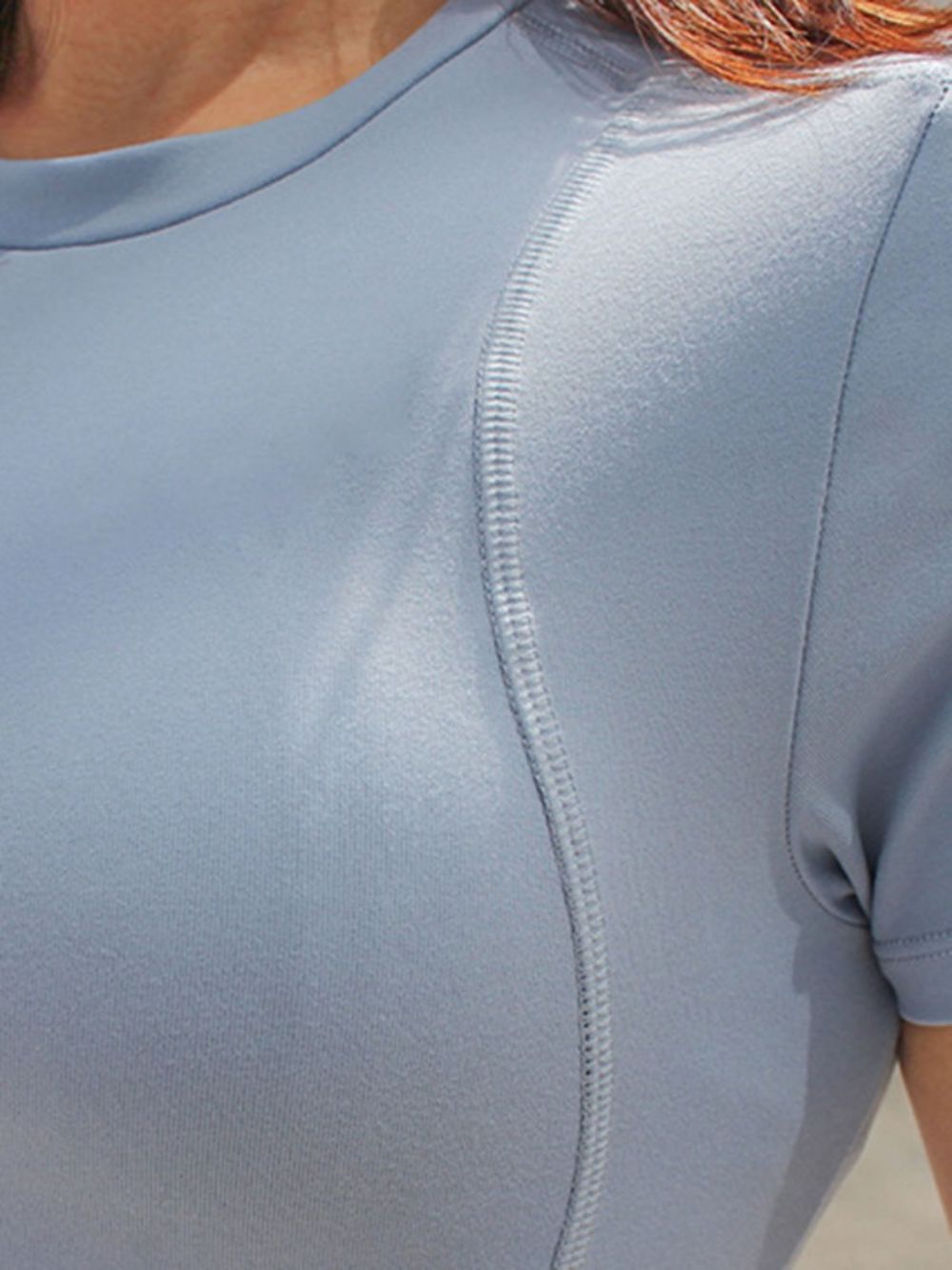 Sporttops Van Ademend Polyester Met Strepen