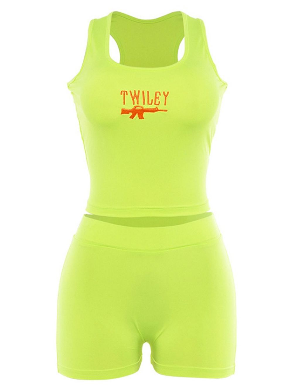 Yoga Sportsets Met Letterprint Dames