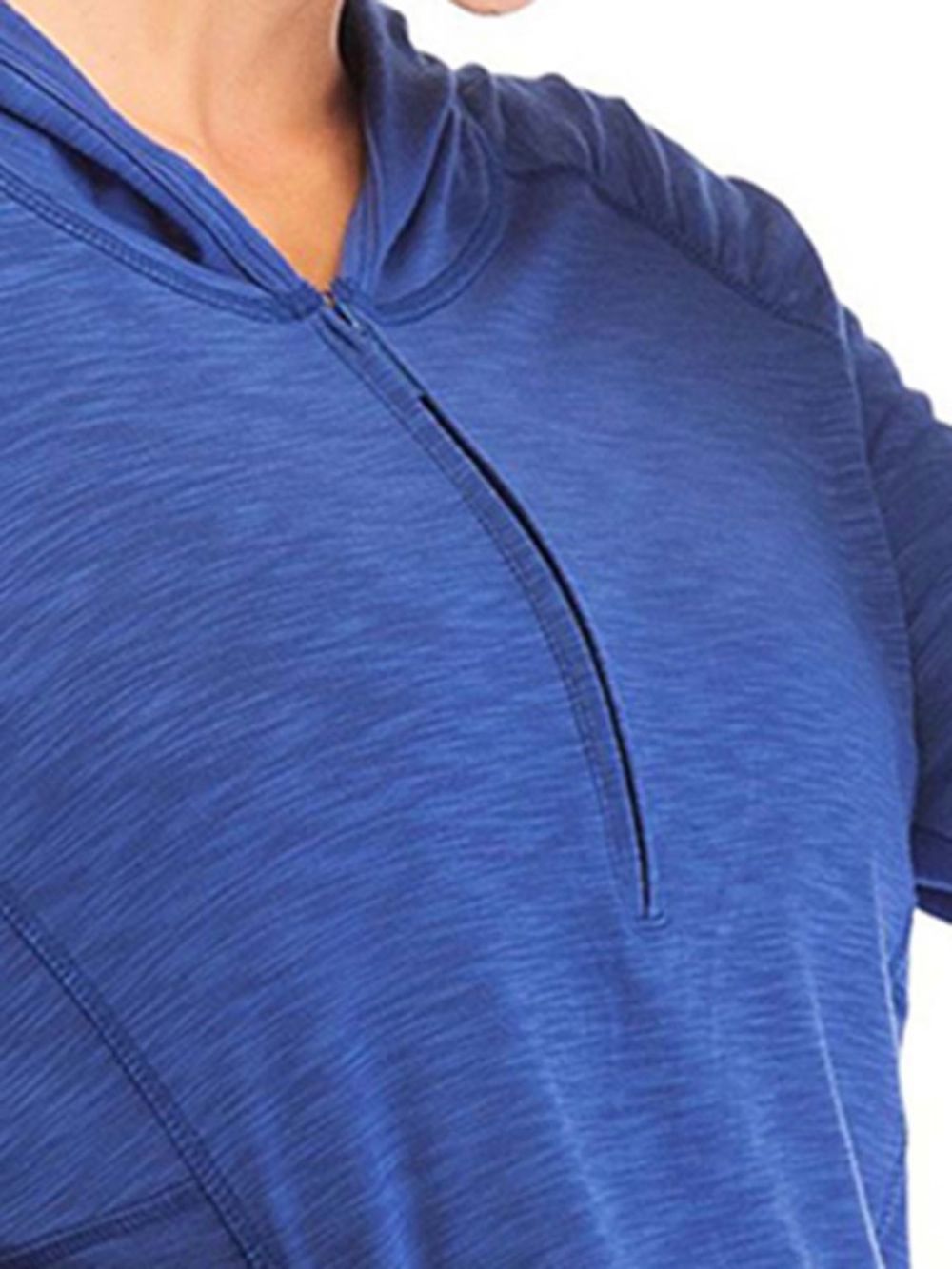 Zakken Effen Katoenblends Anti-Zweet Pullover Sporttops