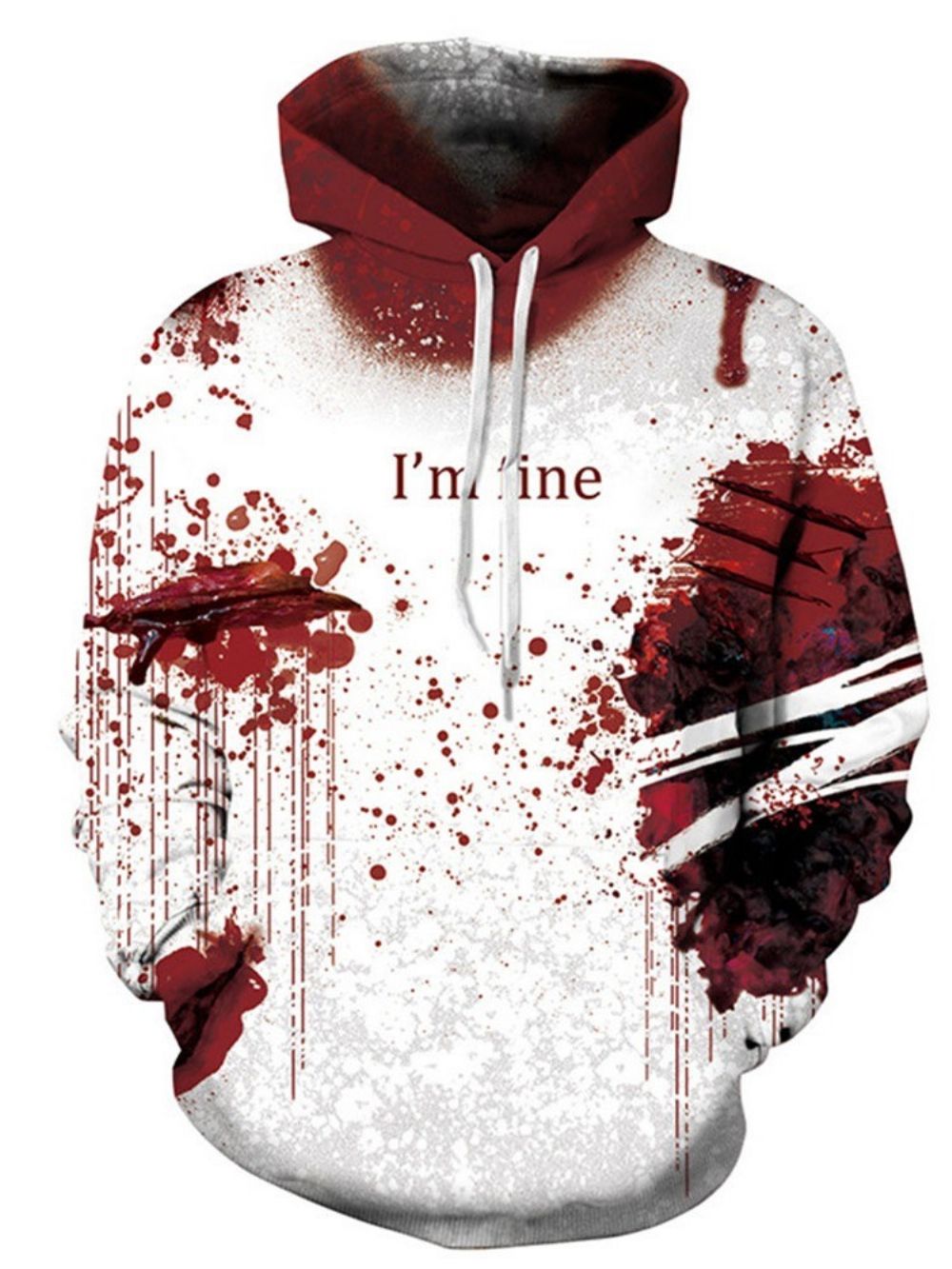 Casual Hoodie Met Capuchon En Letterprint