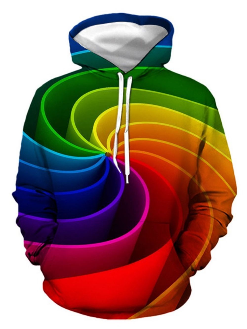 Gradient Pullover Herfst Europese Hoodies Heren