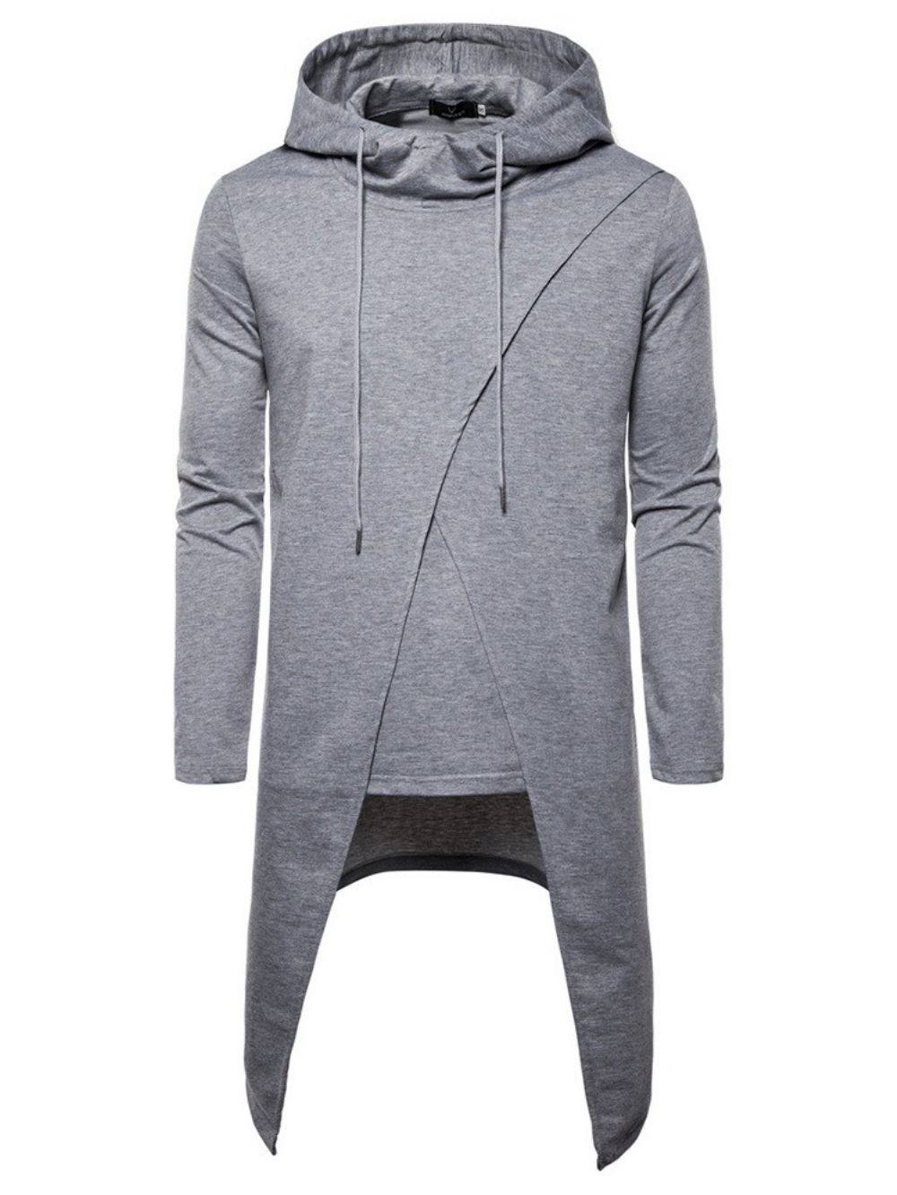 Pullover Effen Asymmetrische Herfst Casual Hoodies