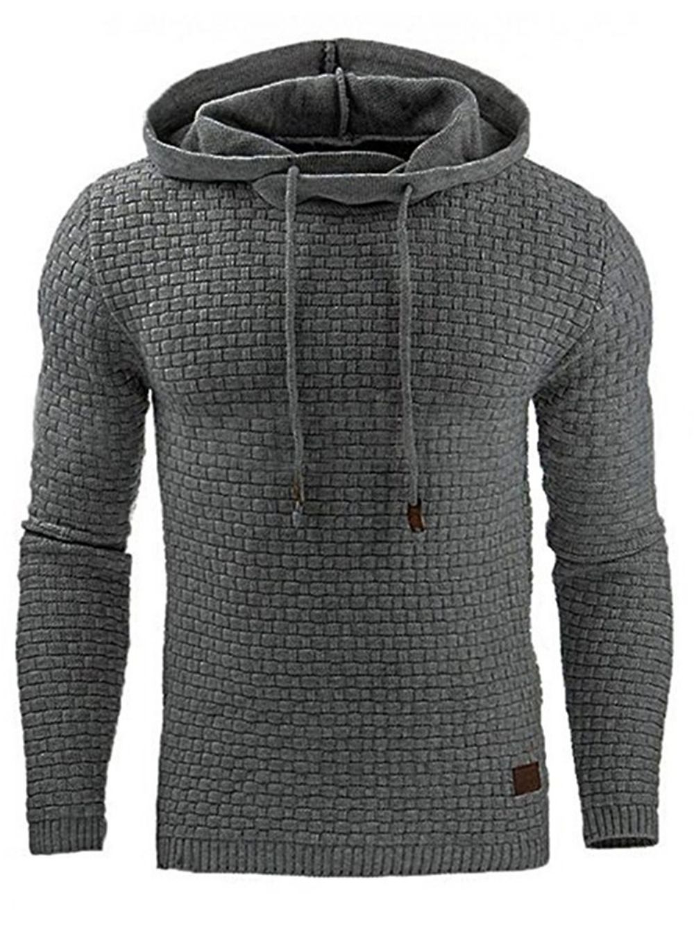 Pullover Effen Lente Hoodies Heren