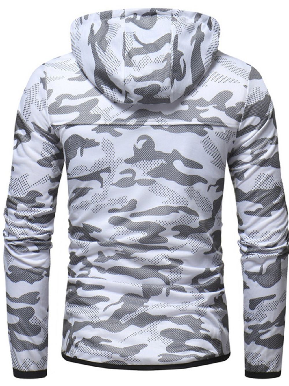 Trekkoord Camouflage Vest Hooded Slim Hoodies