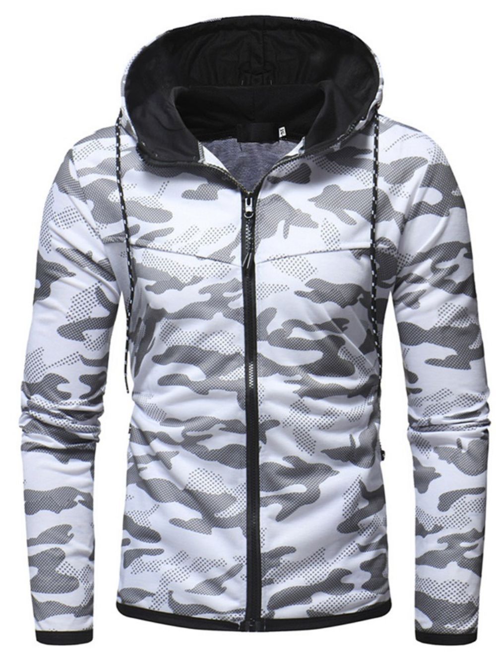 Trekkoord Camouflage Vest Hooded Slim Hoodies