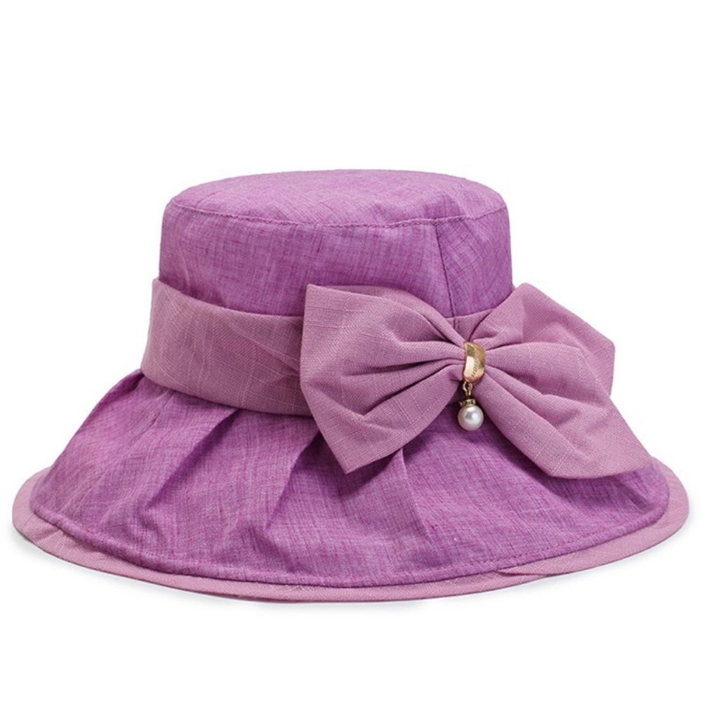 Bucket Hat Bowknot Herfsthoeden