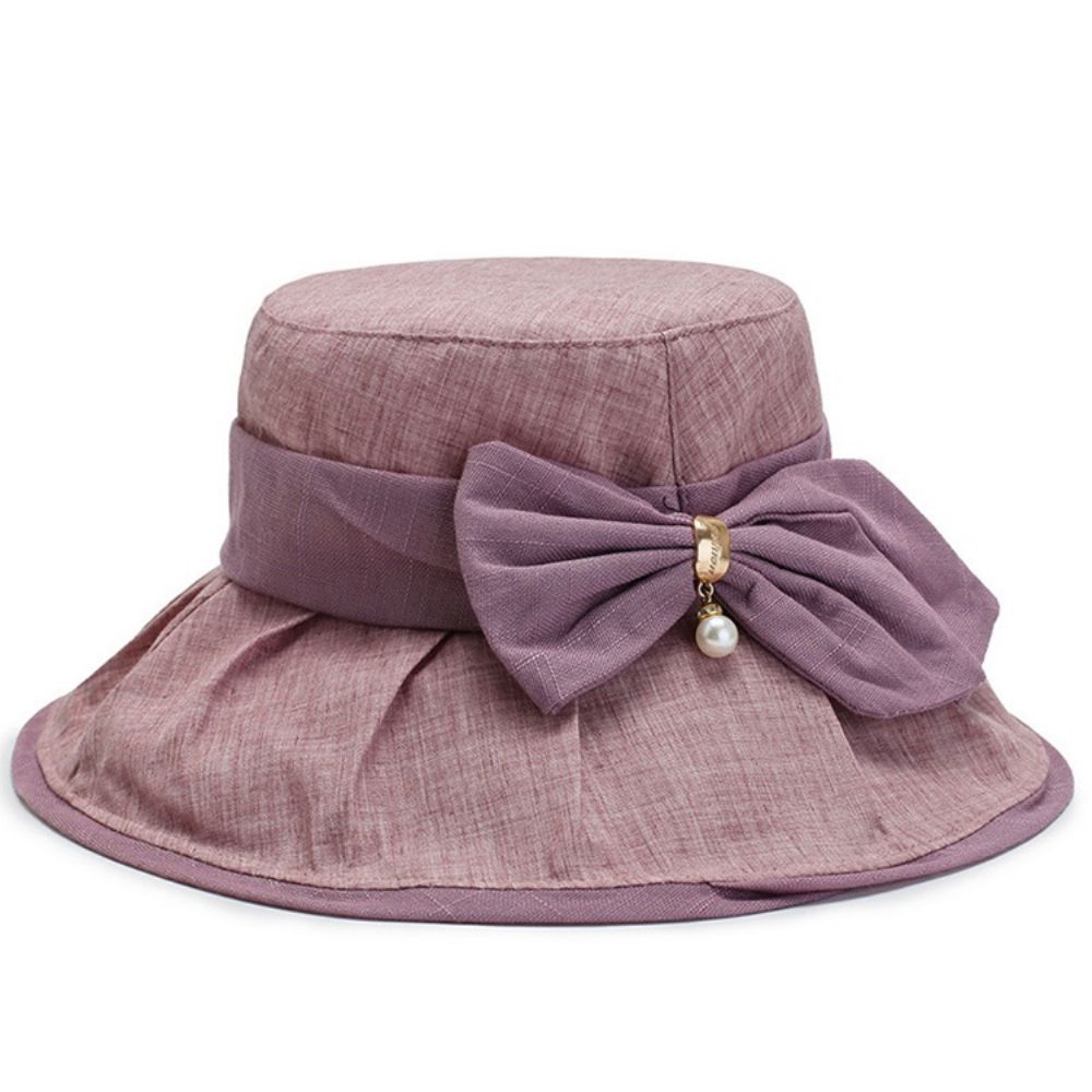 Bucket Hat Bowknot Herfsthoeden