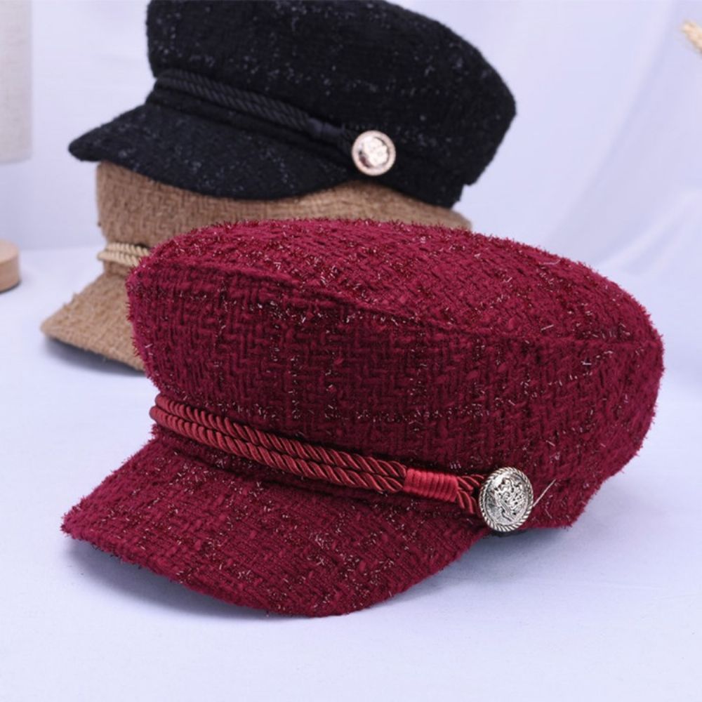 Platte Marine Cap