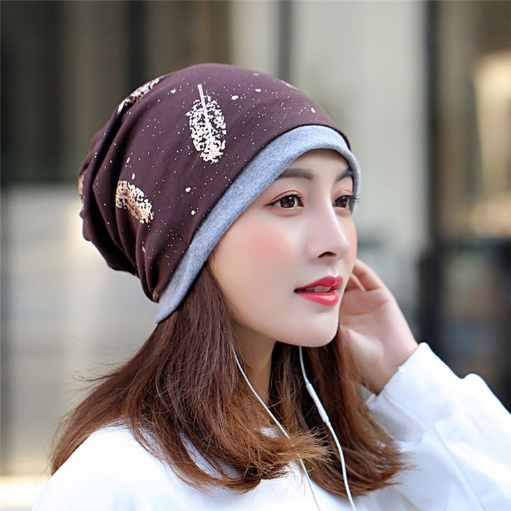 Print Skullies & Beanies Winter Casual Dameshoeden