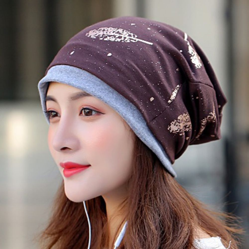 Print Skullies & Beanies Winter Casual Dameshoeden