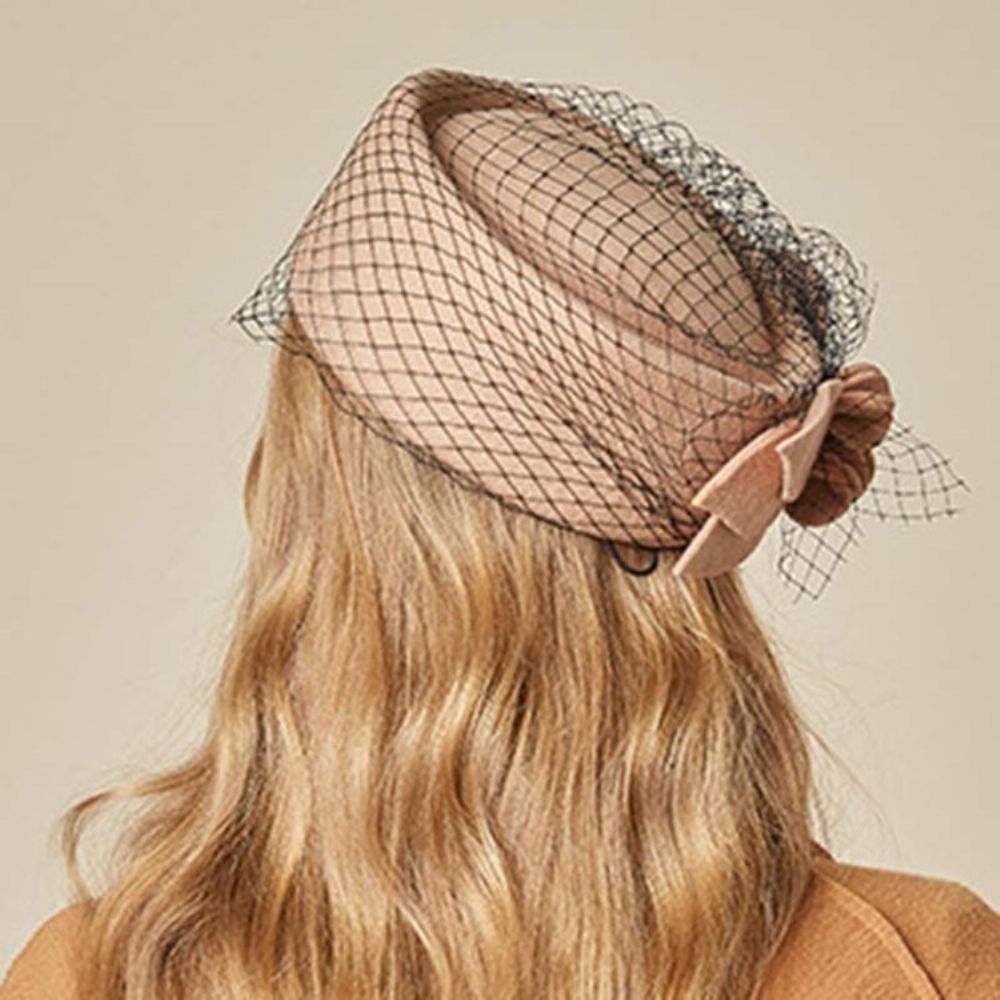 Sweet Mesh Effen Fedora-Hoeden