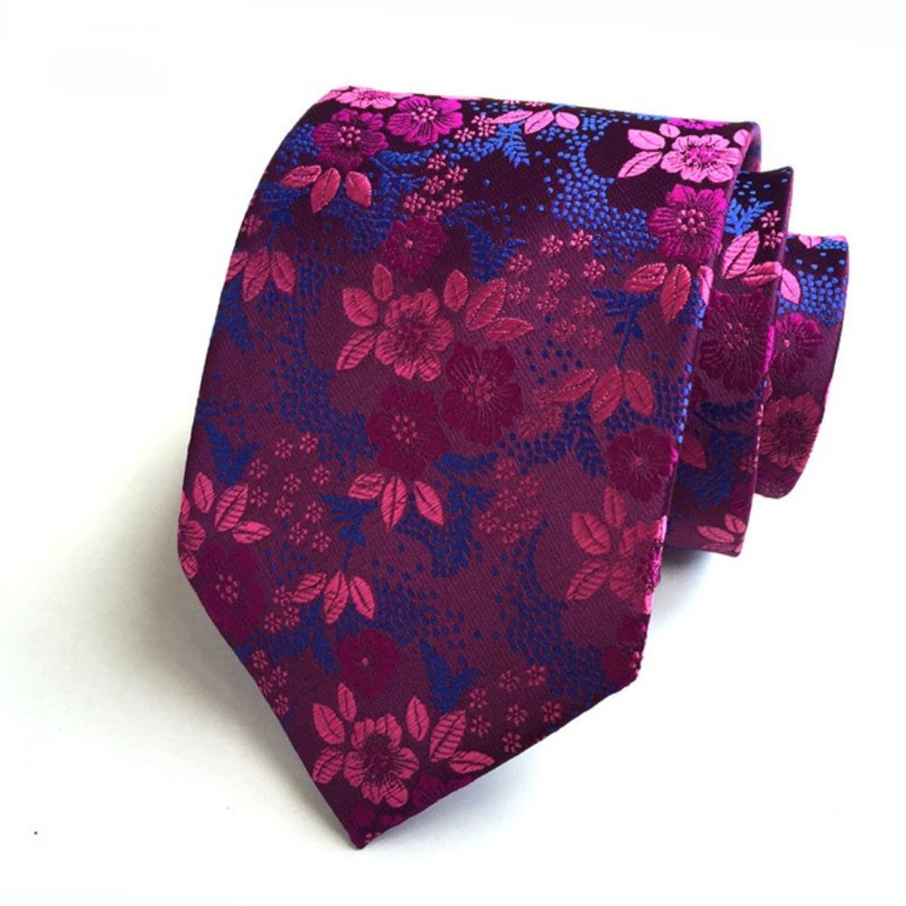 Paisley Herenstropdas Met Bloemen