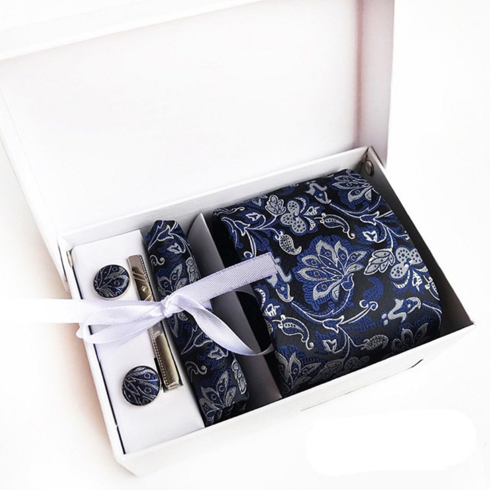 Paisley Set Met Zes Stropdassen