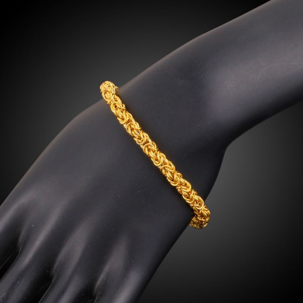 Twist18K Vergulde Armband Heren