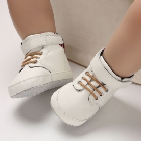 Babyschoenen Met Veters En Kleurblokken