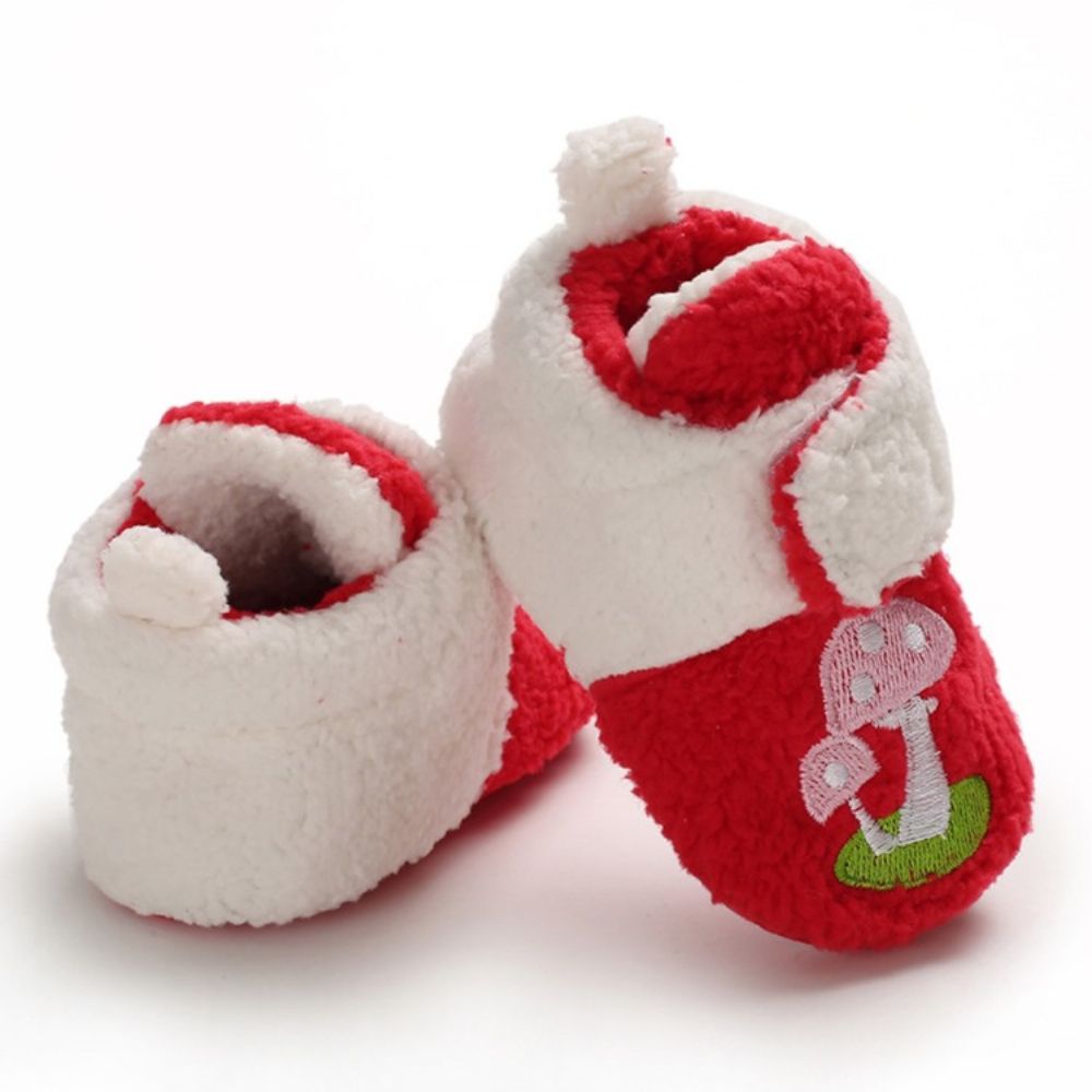 Cartoon Kleurblok Unisex Babyschoenen