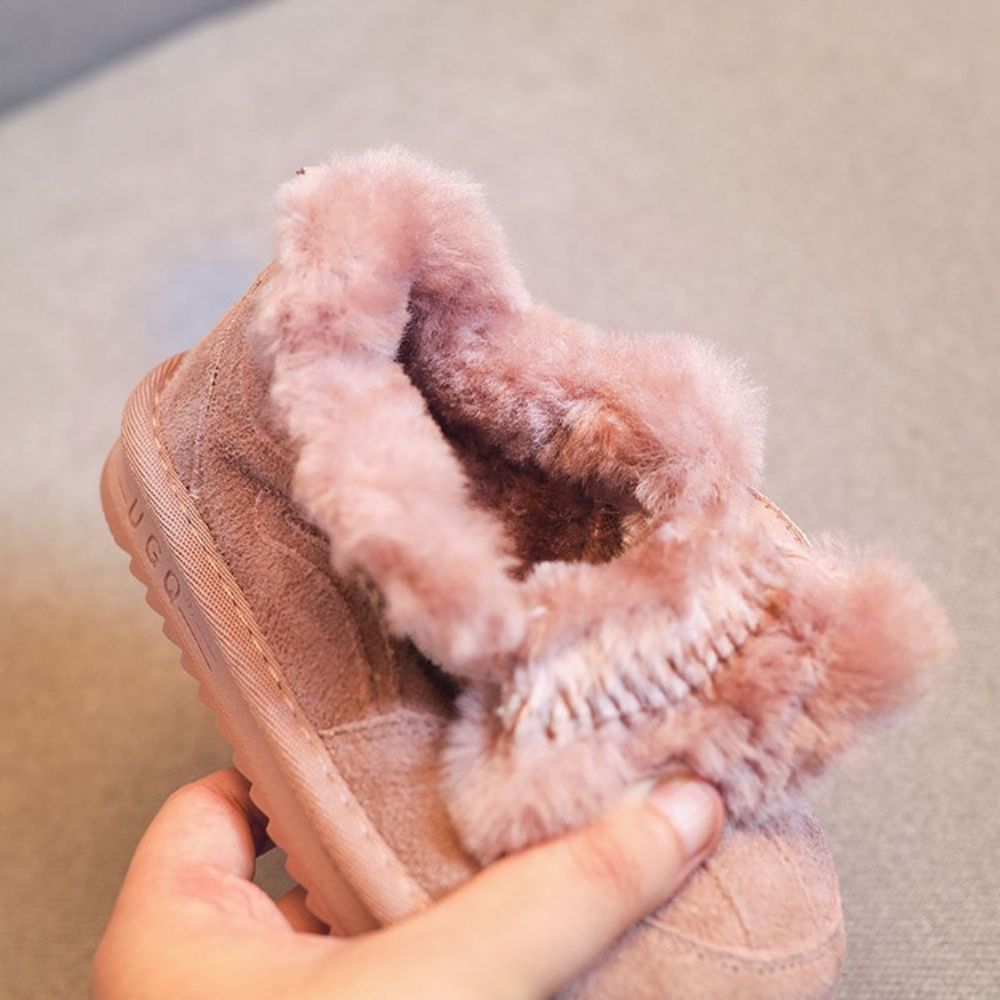 Effen Baby Wintersneakers Met Veters