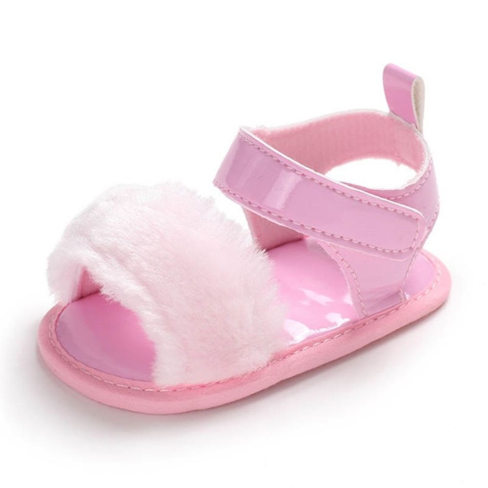 Effen Klittenband Babymeisje Peuter Schoenen