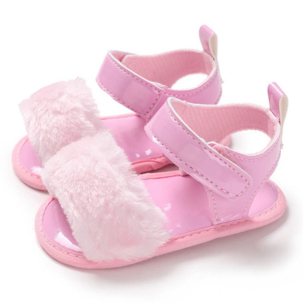 Effen Klittenband Babymeisje Peuter Schoenen