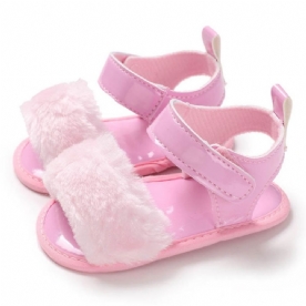 Effen Klittenband Babymeisje Peuter Schoenen