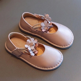 Effen Ronde Teen Herfst Baby Prinses Schoenen