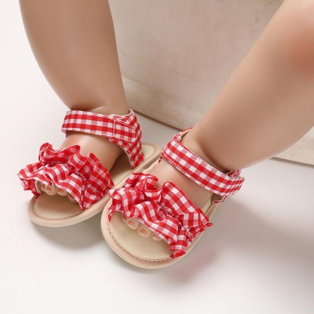 Geruite Babyschoenen