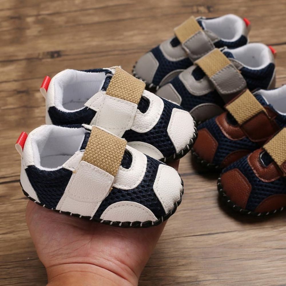 Mesh Patchwork Unisex Babyschoenen