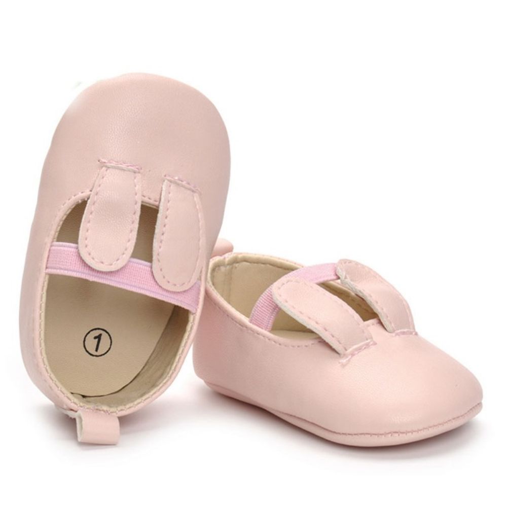 Pu Effen Elastische Baby Peuterschoenen