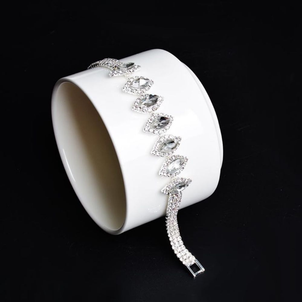 Armband Met Kristallen Diamanten