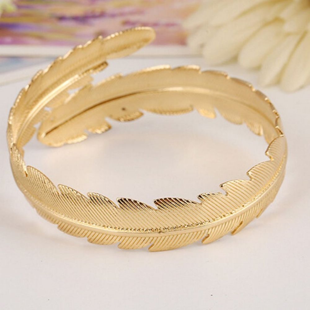 Damesarmband Met Effen Blad