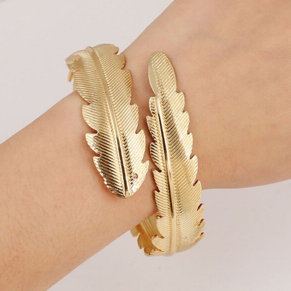 Damesarmband Met Effen Blad