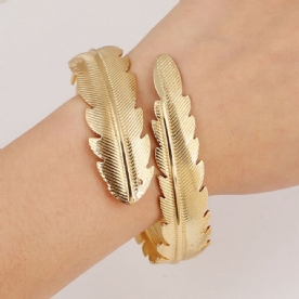 Damesarmband Met Effen Blad