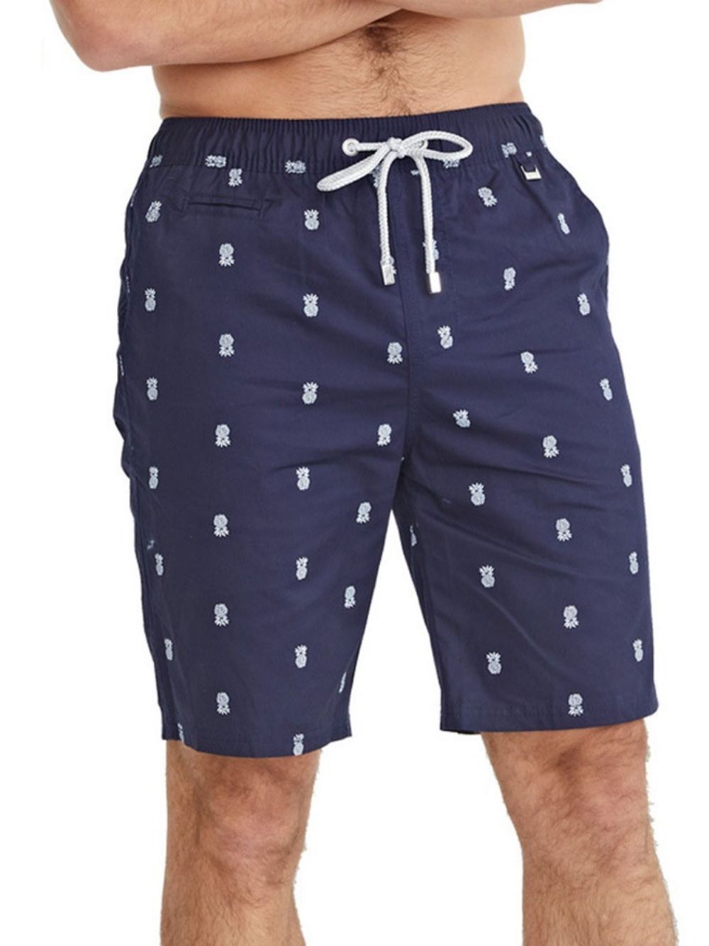 Casual Herenshorts Met Print