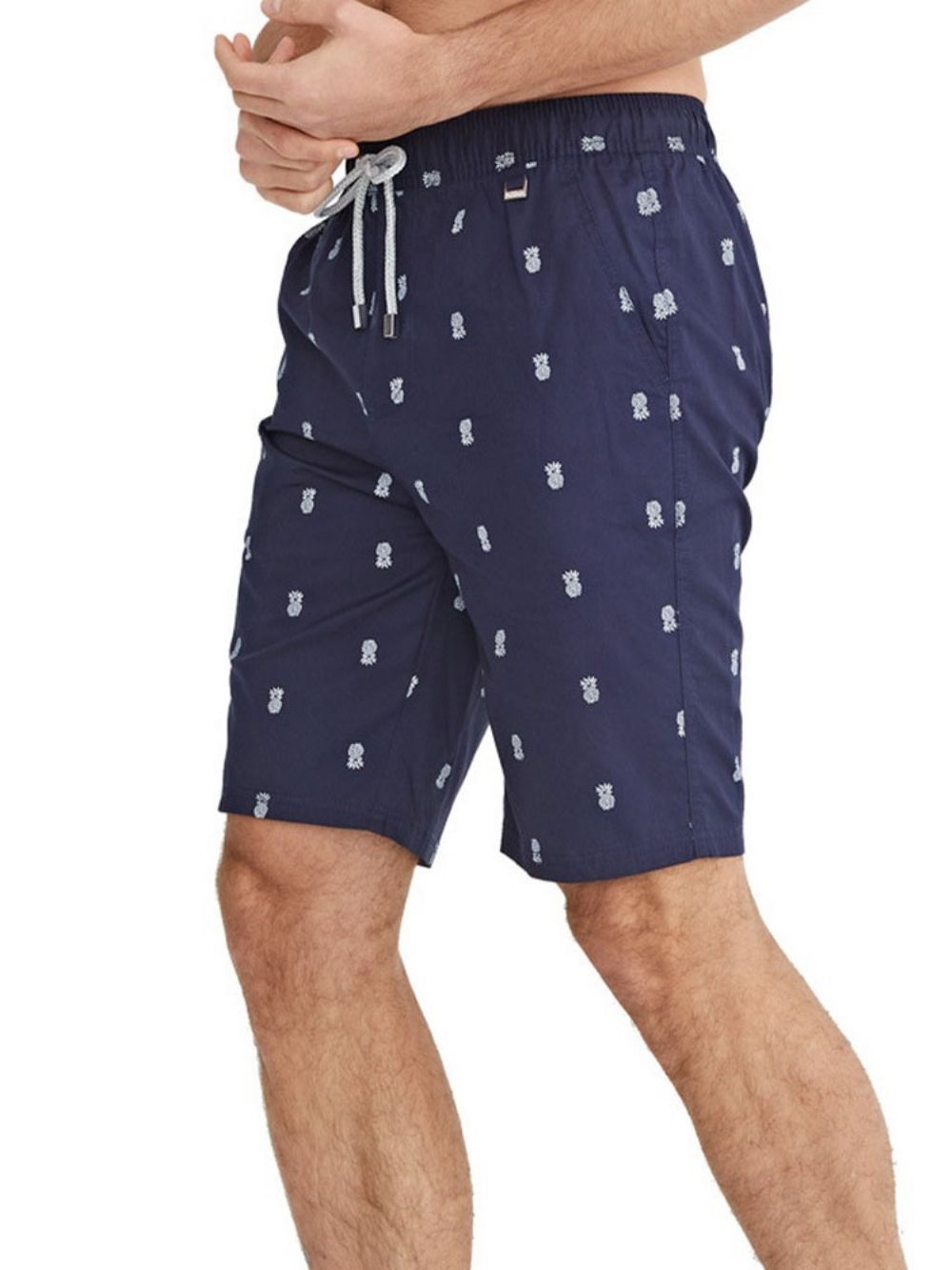 Casual Herenshorts Met Print