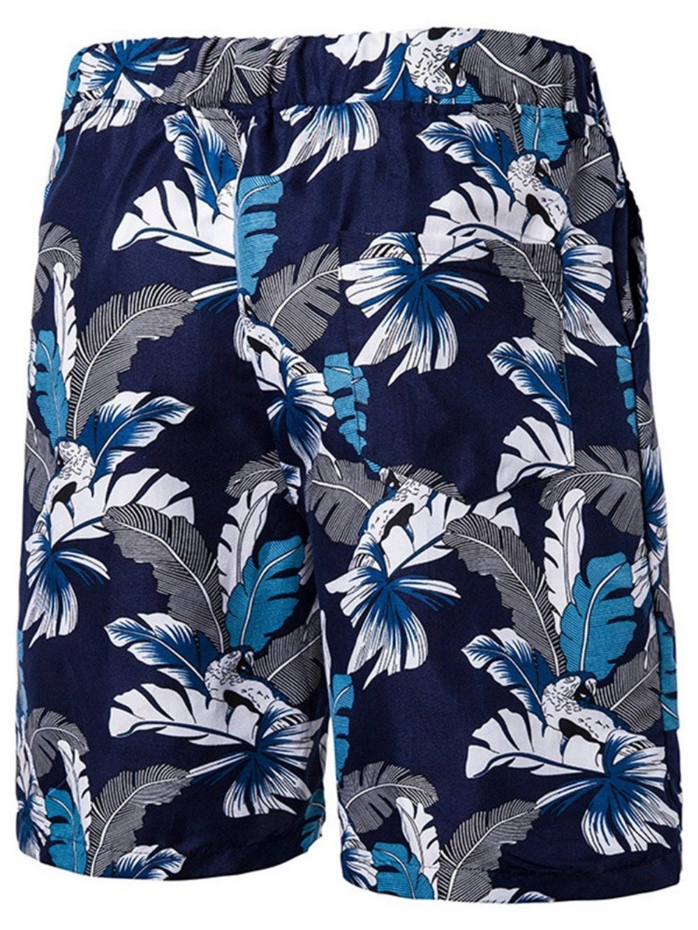 Casual Herenshorts Met Print Plantaardige Casual Veters