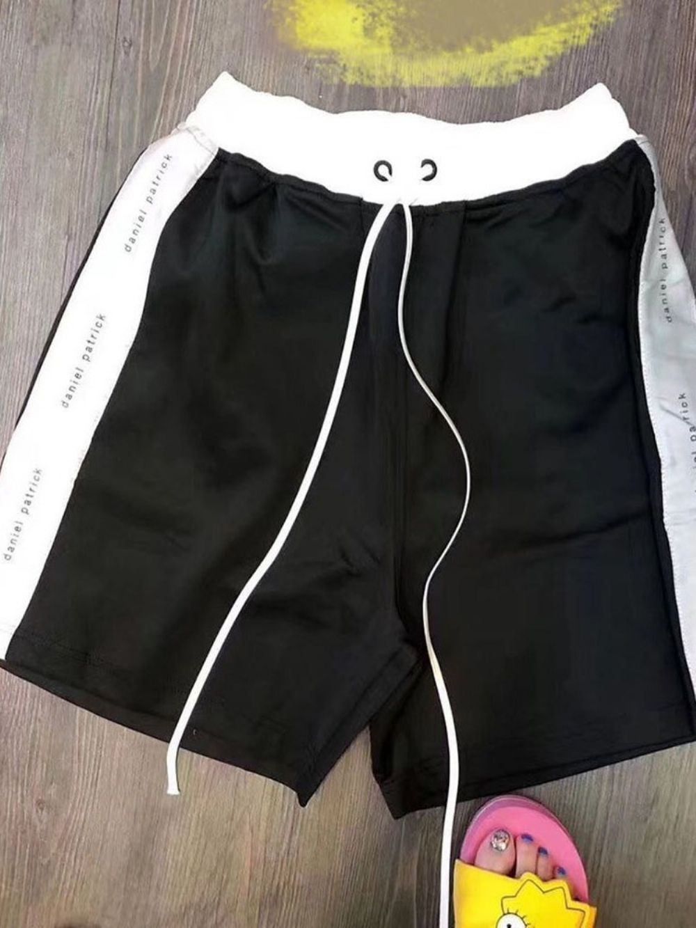 Casual Herenshorts Met Veters En Rechte Veters