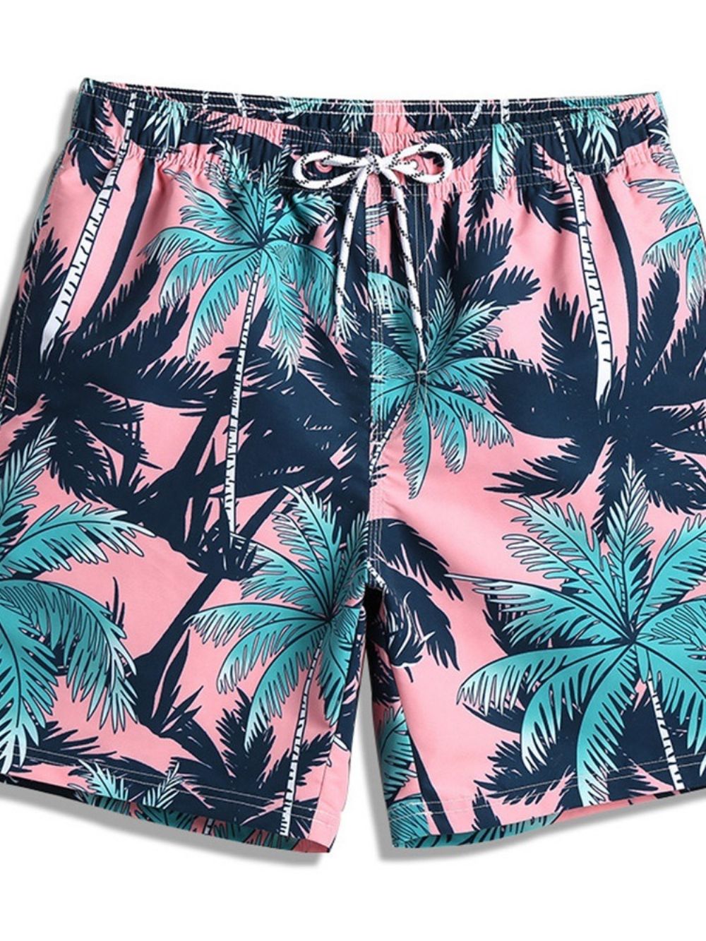 Herenshort Met Rechte Print